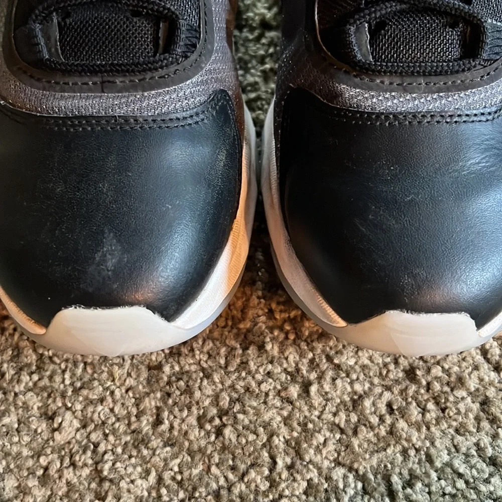 Kids Black and Red Basketball Jordan Sneakers